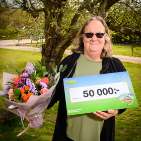 Camilla vann 50 000 kronor!