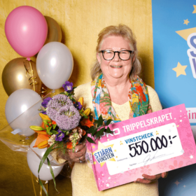 Gunilla vann stjärnvinsten