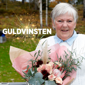 Agneta vann Guldvinsten!