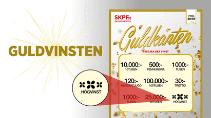 Guldvinstens symbol