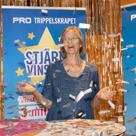 Anna vann Trippelskrapets Högvinst på första lotten!