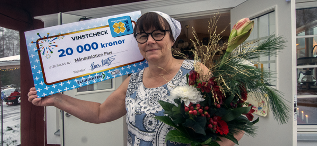 Elisabet vann 20.000 kronor