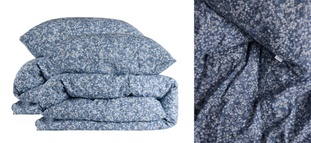 Påslakanset Meadow Blå