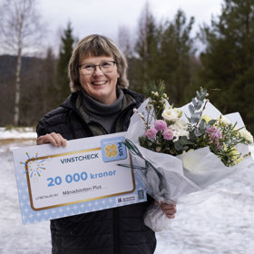 Det blev en glädjens dag för Elisabet i Stöde!