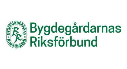 Bygdegårdarnas riksförbund logga.