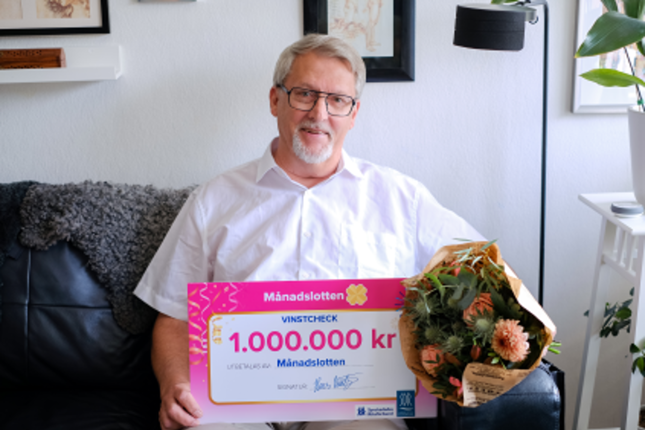 Månadslotten gjorde Mats till miljonär!