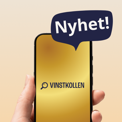 Nyhet! Appen vinstkollen