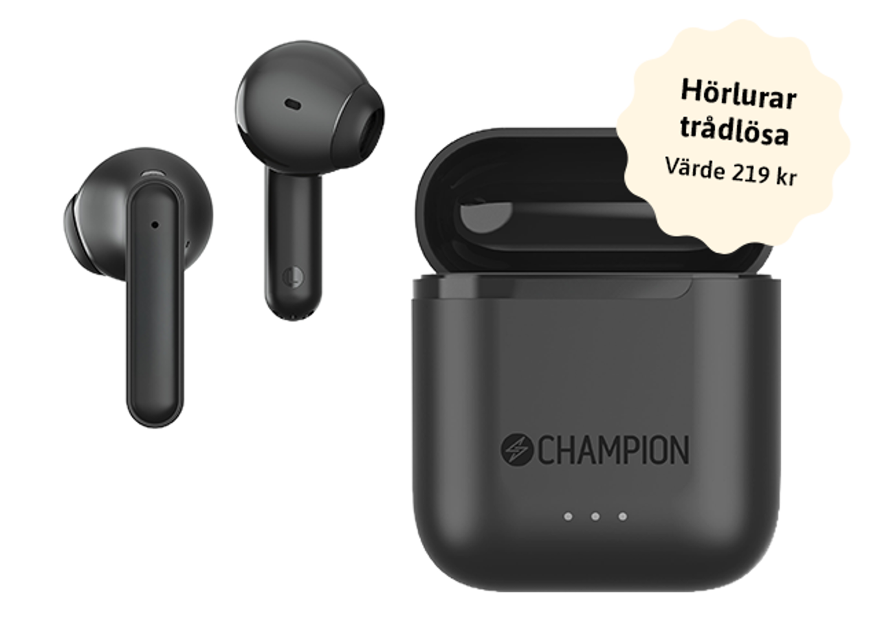 Trådlösa hörlurar